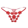 Sexy donna slip perizoma mutandine di pizzo diamante mutandine di pizzo crotchless g-string intimo elasticità ragazza intimo lingerie bragas Q668