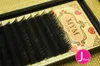 魅力的なラッシュJ / B / C / DLのFaux Mink Hair Silk Lashesまつ毛の伸びの範囲False Mink Eyelashエクステンション3D 6D Curl Lashes Fake