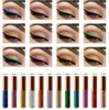 NICEFACE Pearled Metallic Vloeibare glitter eyeliner Diamond High Parelmoer Bruine Vloeibare Eyeliner tattoo kleurrijke eyeliner8738066