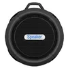 Haut-parleurs Bluetooth C6 douche étanche haut-parleurs extérieurs Haut-parleurs avec 5W puissant moteur longue autonomie de la batterie amovible à ventouse avec le paquet