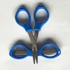 Fishing Folding glasses scissors stainless steel fishing line cut small 8 word scissors factory wholesale