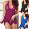 Lingerie Dentelle Robe Babydoll Femmes Sous-Vêtements Vêtements De Nuit Vêtements De Nuit Plus La Taille S-2XL # R78