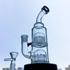 Thick Glass Bong Hookahs 12 Arms Tree Percolator Perc Oil Rigs Double Dab Rig 14mm Female Male Joint Water Pipes