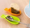5 colori nuovo supporto per infusore per bustina di tè in gel di silicone a forma di coniglio regalo per tazza di colore supporto per bustina di tè in silicone di coniglio