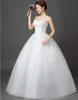 신부 섹시한 연인 웨딩 드레스 레이스와 얇은 명주 그물 럭셔리 공 가운 신부 가운 Petticoat