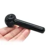 A new type of glass pipe, pure black, straight rod, appearance, glass, pipe, easy to clean, durable