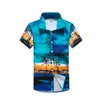 Tailor Pal Love Summer Men's Beach Shirts, Mannen Korte Mouw Floral Losse Casual Shirts Mannen Kleding Paar Plus Size M- 5XL