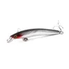 Hengjia Occhi 3D Minnow Esche da pesca esca dura 8CM 5G 6 # ganci Attrezzatura da pesca 5 colori due ganci 10 pezzi (MI039) spedizione gratuita