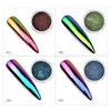 Wholesale optical chameleon mirror mirror magic color and variable flash nail glitter nail