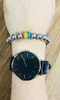 Gay Pride Beaded Bracelet in roestvrij staal Gay Wedding Gift Gelijkheid voor iedereen