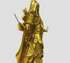Boutique de abertura de cobre dois refere-se a ornamentos Wu Guan Mammon enrola zona de paz Guandi monarca