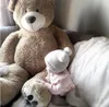 63'' HUGE GIANT BIG TEDDY BEAR PLUSH Soft animals toys doll STUFFED gift 160cm