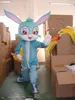 2018 High quality hot Adult Size Cartoon Blue Cat Mascot Costume Fancy Dress Kids Party Cat Rabbit Halloween Chirastmas Party