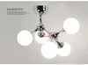 미국 창조적 인 성격 천장 램프 유럽 의류 상점 식당 램프 유리 단순한 천장 램프 둥근 천장 ligh210c