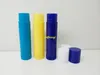 1000 sztuk / partia 4g Lip Balm Pojemnik z Czapkami Plastikowy Pusty Balset Lip Stick Tube Lipstick Tube 3 kolory