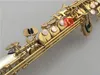TOP YANAGISAWA S-9030 B Saxophone Soprano Ton Nickel Plaqué Argent Sax Or Clé Professionnel Embouchure Avec Étui