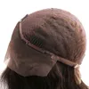 Шорт -боб кружево передние парики прямые человеческие волосы парик для бразильской девственной Реми волосы Бобби предварительно сорванная средняя кепка 130% 150% 180% Плотность