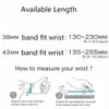 Nuova vendita Loop Band Milanoese per Apple Watch 38 / 42mm Series 1/2/3 Cinturino in acciaio inossidabile Cinturino in metallo Orologio da polso di ricambio