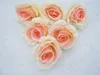 profumo testa di rosa diamete 910 cm fiori artificiali teste di rosa di seta 100 pezzi un pacchetto teste di fiori di rosa di seta fb007 gratis