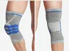 1 Stück Basketball Knieschoner Sport Sicherheit Fußball Volleyball Silikon Kniebandage Band Kniestütze Wadenschutz L3897363911