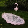 Bridal Lace Umbrella 2 Size Elegant Wedding Parasol Lace Craft Umbrellas For Show Party Decoration Dance Photo Props