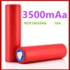 Batterie d'origine 18650 3500MAH 10A Sanyo NCR18650GA déchargeur batterie rechargeable au Lithium pour Sony VTC6 5 Samsung 25R 30Q 3400MAH batterie