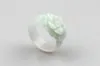 Natuurlijke jade sieraden liefhebbers ring boutique rose jade ring jade sieraden gratis verzending