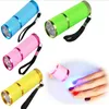 Nuovo arrivo Mini Nail Dryer LED UV Lampada professionale Led Lampada Gel smalto per unghie LED torcia elettrica rapida Cure Nail essiccatori nave libera