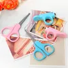 Spedizione gratuita Mini forbici per unghie per bambini Cura delle unghie Pratico tagliacapelli Trimmer Blu Rosa Comodo strumento quotidiano per manicure per taglio di conchiglie per bambini