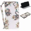 3d Cute Flower Dog Panda Portfel Flip PU PU Skórzane Obejmuje przypadki z paskiem do iPhone X XS MAX XR 8 7 6 6S PLUS Samsung S8 S9 Plus Note 8 9