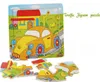 10 parts educational animals vehicles butterfly beetles duck bird cow fish elephant puzzle toys factory cost wholesale 5 sets or more