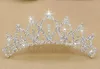 2018 Best Selling Acessórios Do Casamento De Luxo Strass Prata Coroas De Noiva Mulheres Cerimônia Formal Brilhante Coroas Da Princesa