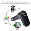 Hands free Bluetooth Car Kit C6 FM Transmitter Modulator Car Charger AUX Hands Free Music Mini MP3 Player SD USB LCD 30pcs/lot