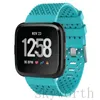 banda de silicone respirável para Fitbit Versa 2/1 / Lite Correia faixas de relógio inteligente TPU pulseira pulseira pulseira de Design Exclusivo