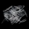 Whole New 500Pcs Long Sharp False Nail Art Tips Acrylic Salon Natural White Clear Choose 6209355