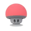 New Arrival Mushroom Bluetooth Speaker Car Speakers with Sucker Mini Portable Wireless Handsfree Subwoofer DHL fast shipping