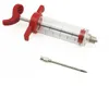 Mode Hot Marinade Injector Smaak Spuit Koken Vlees Pluimvee Turkije Chicken BBQ-tool