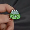 Adventure enamel pins Mountain Forest Outdoorsy badge brooch Lapel pin Denim Jeans shirt bag Explore Nature jewelry Gift for kid