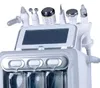 Spa plus récent 6 en 1 jet d'oxygène corée soins de la peau oxygène dermabrasion machine blanchiment de la peau jet d'oxygène beauté machine