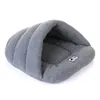 Warm Pet Sleeping Bag Soft Polar Fleece Mat Cat Small Dog Puppy Kennel Bed Sofa Sleeping Bag House Puppy Cave Bed Winter Warm