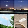 Sollampa 10W 15W 20W 30W 50W LED Street Light Outdoor Wall Lamp Vattentät Spotlight Super Light Solar LED Street Light