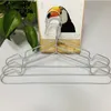 Fancy Colorful Aluminum Alloy Hanger With Groove for Clothes Strong Metal Shirts Dress Sun-top Hanger QW8983