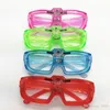 Zaklamp bril LED koude licht eyewear mode stijl multi kleur party prop christmas party versiering ornament 1 99mw ff