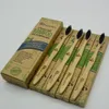 disposable toothbrush oem customized logo bamboo 4in1 toothbrushes tongue cleaner denture teeth travel kit soft free