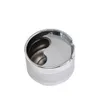 Cournot Premium Aço Inoxidável Extintando LID Rotary Cinzeiro Cavalo Cigarro Cup Butter Bucket Smoke Ash Holder Stand Bucks