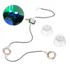 Fits For PS4 Playstation 4 Controller DIY Button Transparent Analog Thumb Sticks Joystick Caps Led Light DHL FEDEX EMS FREE SHIPPING