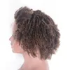 Perucas de cabelo humano de renda cambojana 12 polegadas 4# peruca de cabelo curto curto curto para mulheres negras