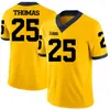 Michigan Wolverines College-Trikot 6 Kareem Walker 52 Mason Cole 74 Ben Bredeson 3 Quinn Nordin Weißgold Marineblau Herren Lady Kid Fußballtrikots