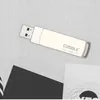 Gümüş Dikdörtgen USB Flash Sürücü 3.0 Yüksek Hızlı USB Stick USB Memory Stick Cusigle CS328 Gerçek Kapasite için