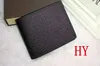Mens Brand Wallet 2018 Men's Leather With Wallets For Men Purse Wallet Men Wallet with box dust bag 01274w